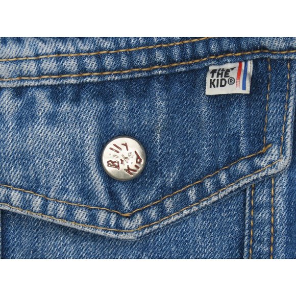 1960s Vintage Billy The Kid Denim Jacket Size KID XS/S - Picture 4 of 6